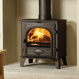 Stovax Stockton 8 Single Door Flat Top Woodburner