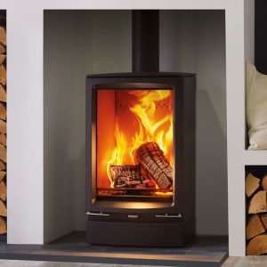 Stovax Vogue Midi Tall Freestanding Eco Woodburner