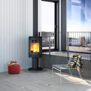 Jotul F483 Freestanding Pedestal Woodburner