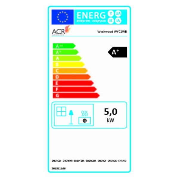 ACR Wychwood Woodburner Energy Label