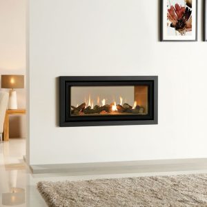 Gazco Studio 2 Duplex Double Sided Balanced Flue GasLPG