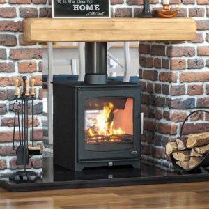 Henley Hazelwood Double Sided Wood Burning Stove