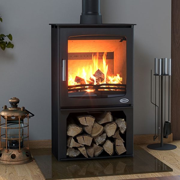 Henley Hazelwood 5 Landscape Freestanding Woodburning Stove - Image 5