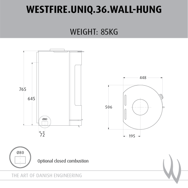 Uniq 36 SE Wall Hung