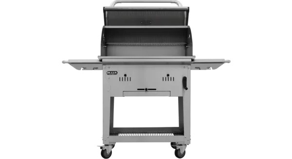 bull bison 80cm charcoal grill cart
